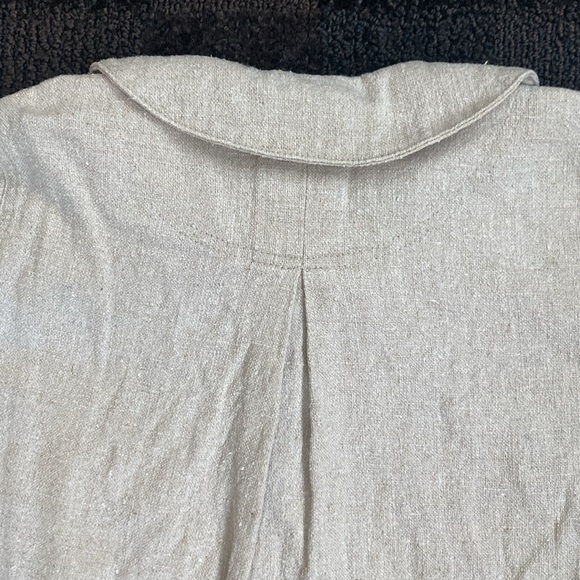 VNTG Baby Swing Jacket Baby Gap Collection Linen Cotton Blend L/XL 12-24 months - Picture 4 of 9